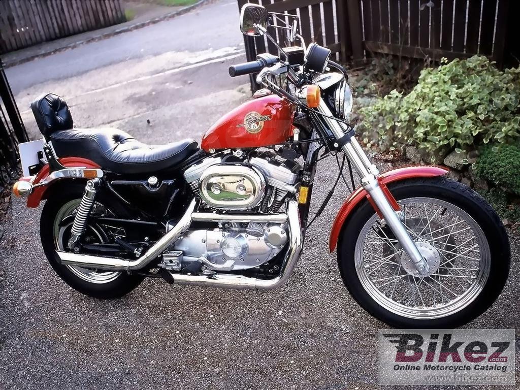 Big Paul Derek Johnson 883 sportster standard picture and wallpaper from Bikez.com
